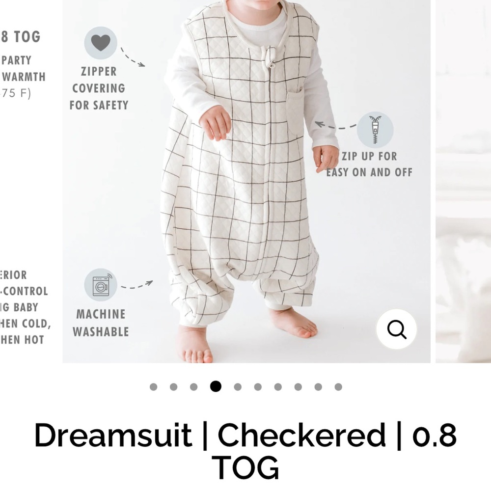 Teal Bee sleep sack size 12-2T